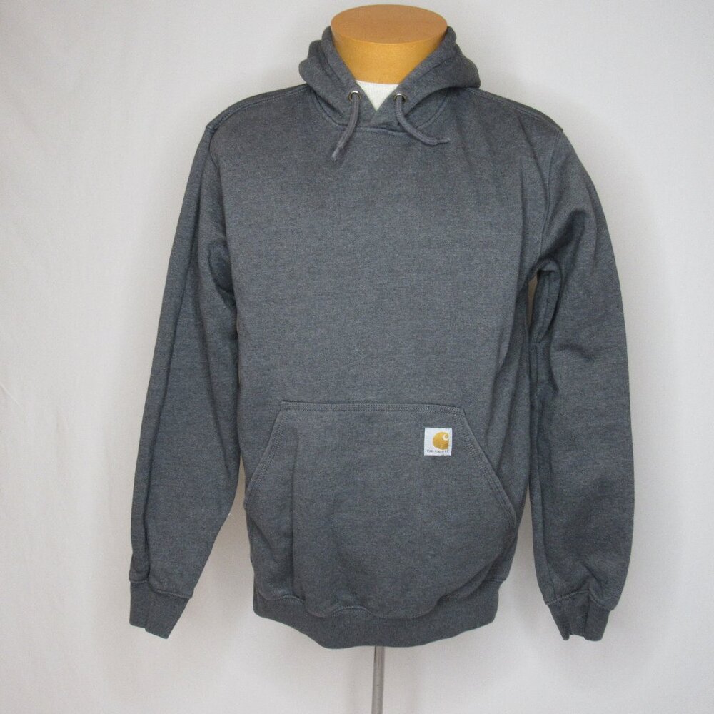 Carhartt Gray Loose Fit Midweight Logo Sleeve Graphic Sweatshirt Men's S Small